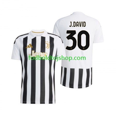 Juventus Jonathan David 30 Hjemme trøje 2026-27 S/S Juventus Jonathan David 30 Hjemme trøje 2026-27 S/S